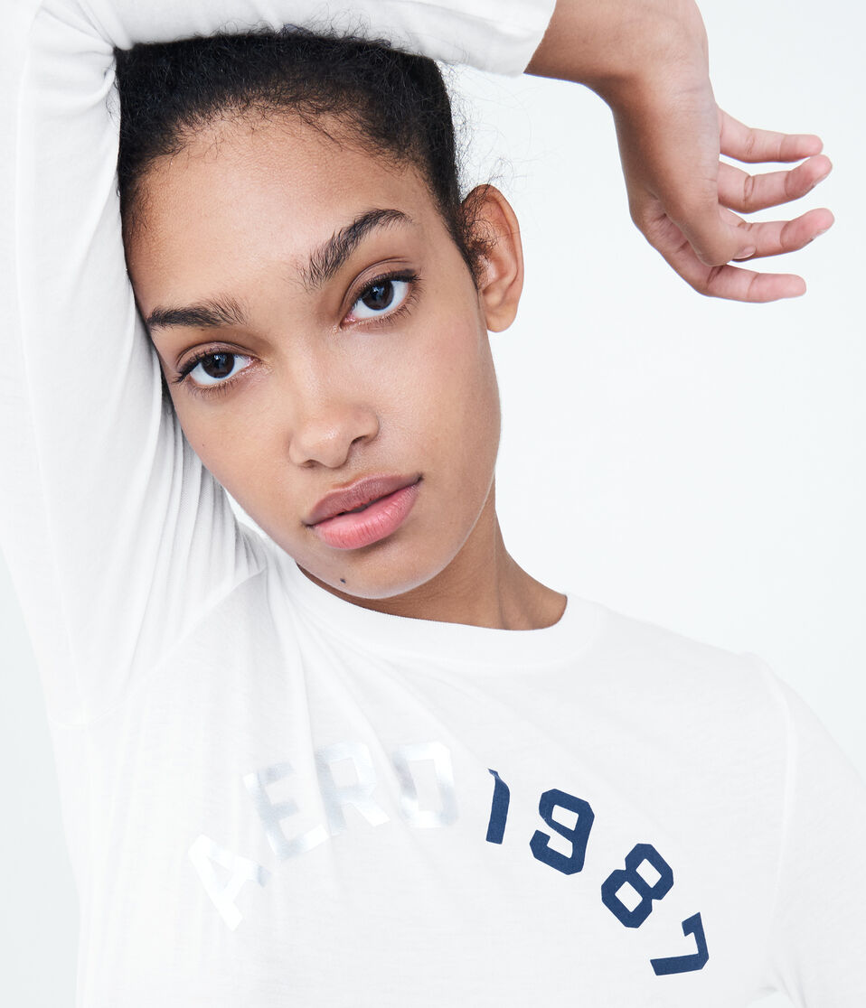 Long Sleeve Aero 1987 Graphic Tee
