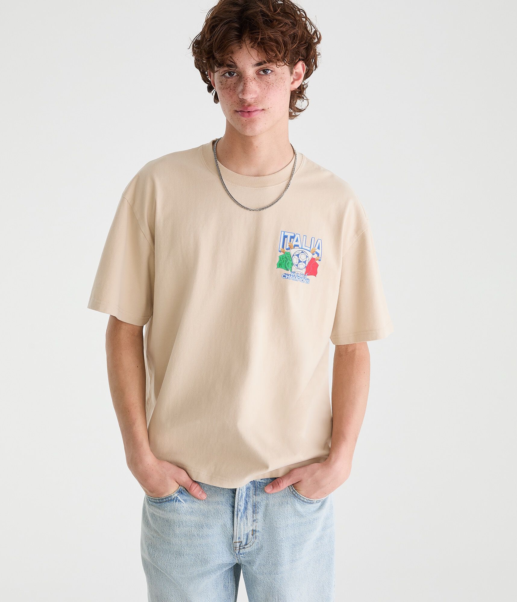 Italia World Champions Relaxed Graphic Tee