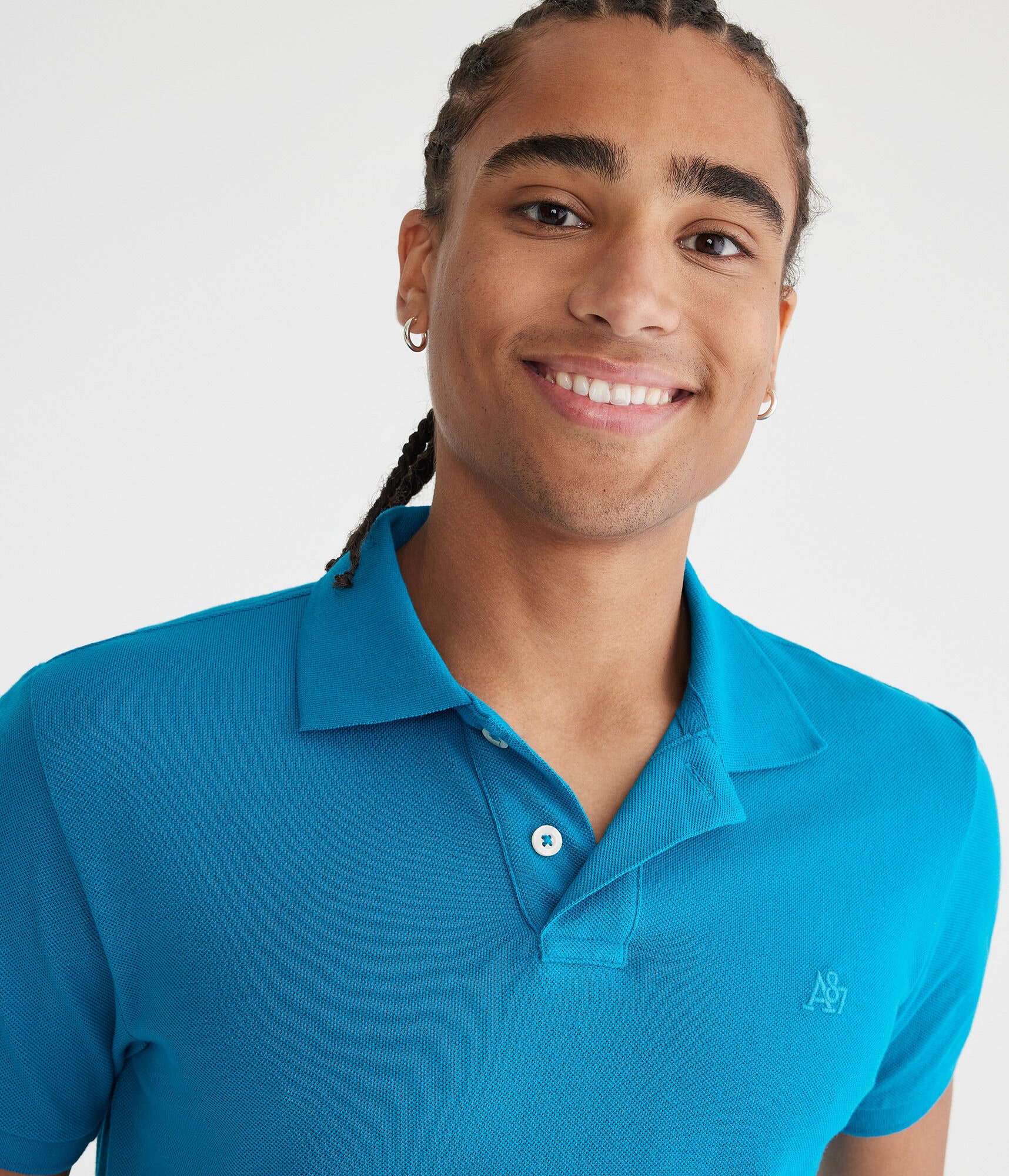 Tonal A87 Logo Piqu&amp;eacute; Polo