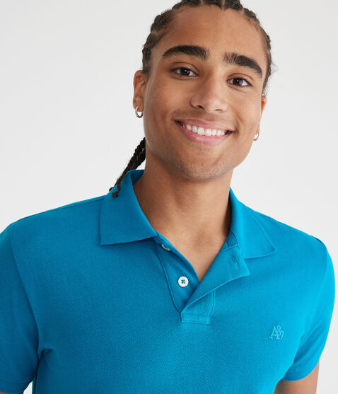 Tonal A87 Logo Piqué Polo Tonal A87 Logo Piqué Polo