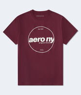 Aero NY Circle Appliqué Graphic Tee