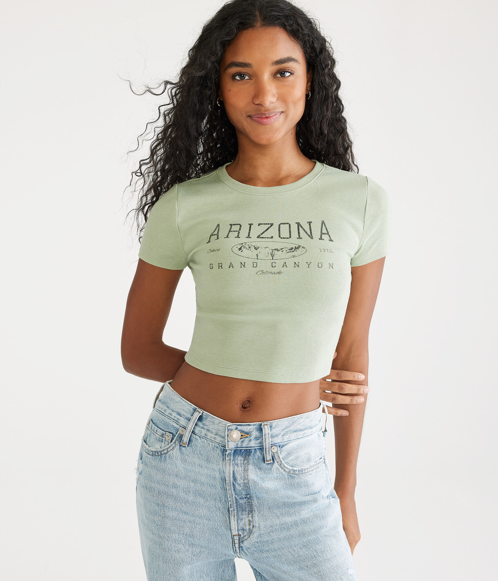 Seriously Soft Grand Canyon Graphic Baby Tee