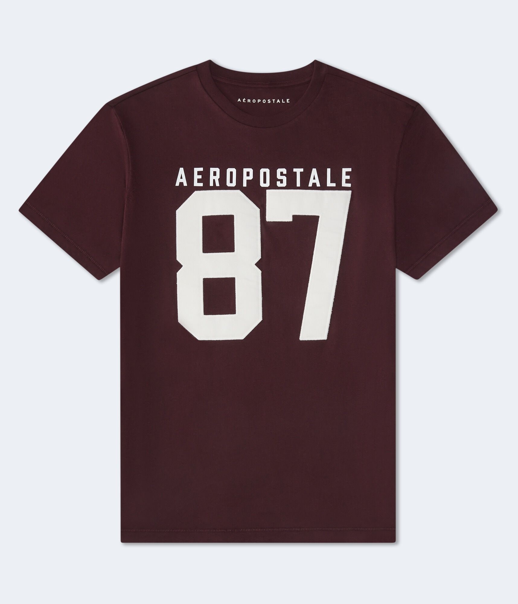 Aeropostale Large 87 Appliqu&eacute; Graphic Tee