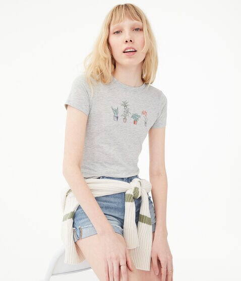 Pots Of Plants Graphic Tee Pots Of Plants Graphic Tee