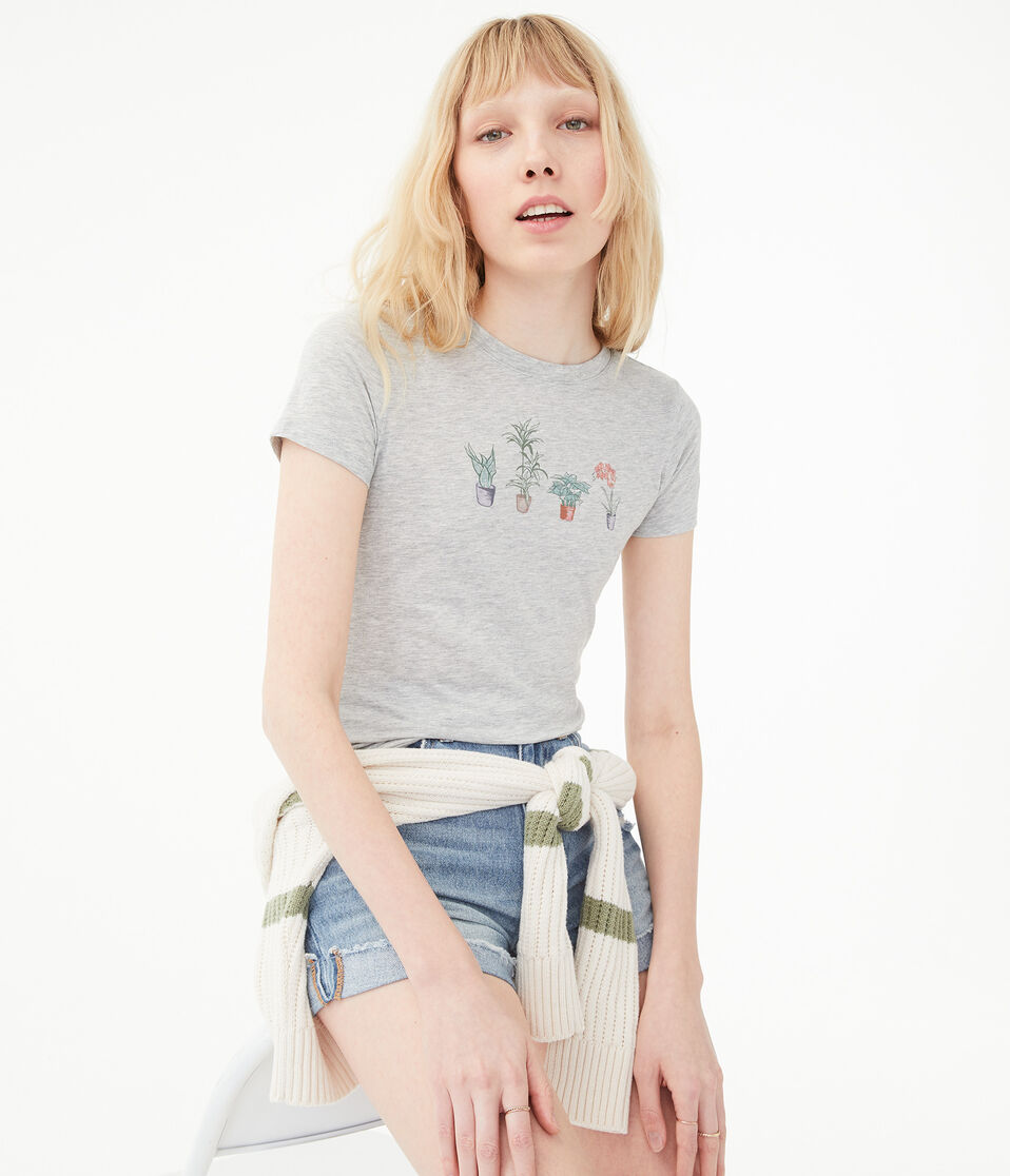 Pots Of Plants Graphic Tee