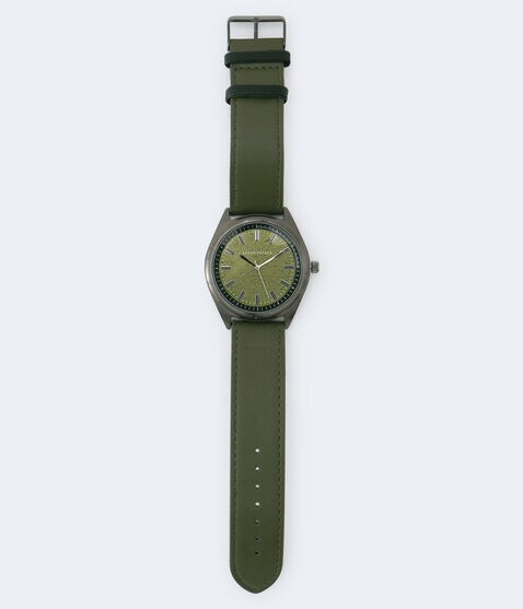 Faux Leather Analog Watch*** Faux Leather Analog Watch***