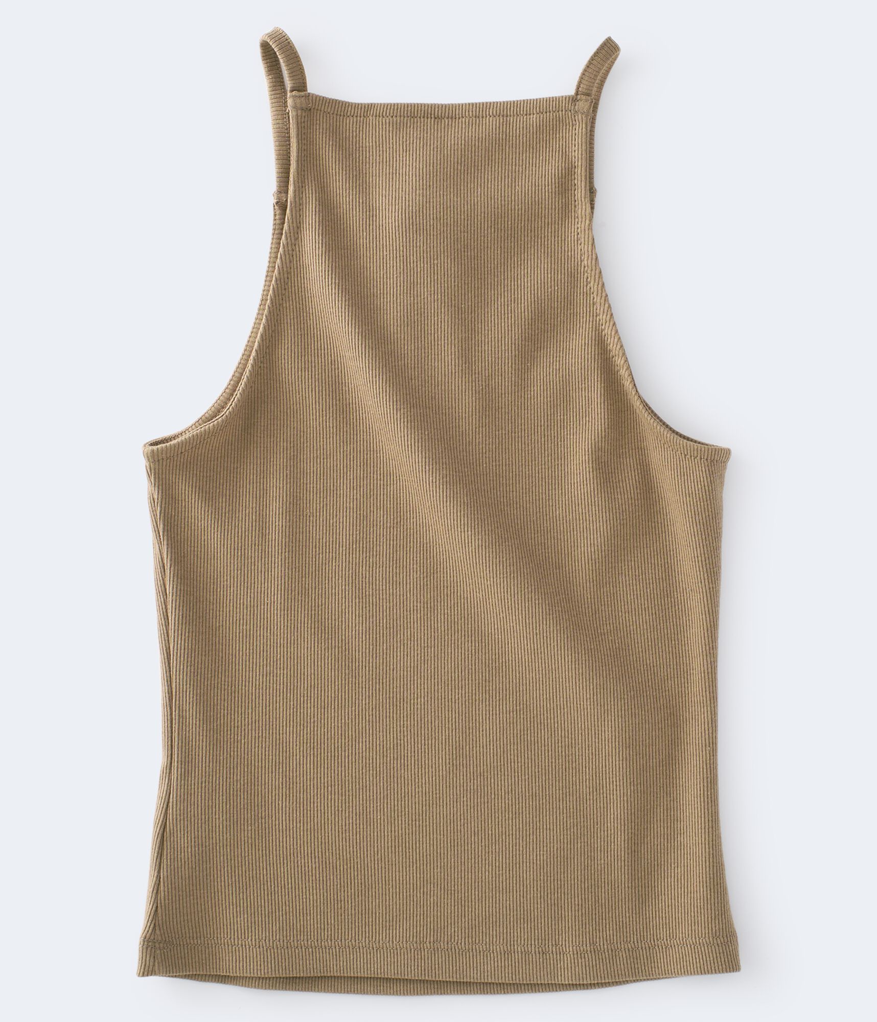 Ribbed Lace-Up Tank***