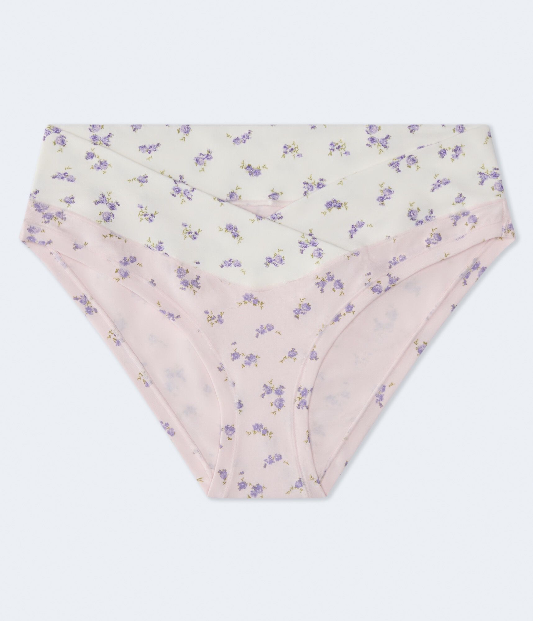 Mixed Floral Crossover Hipster