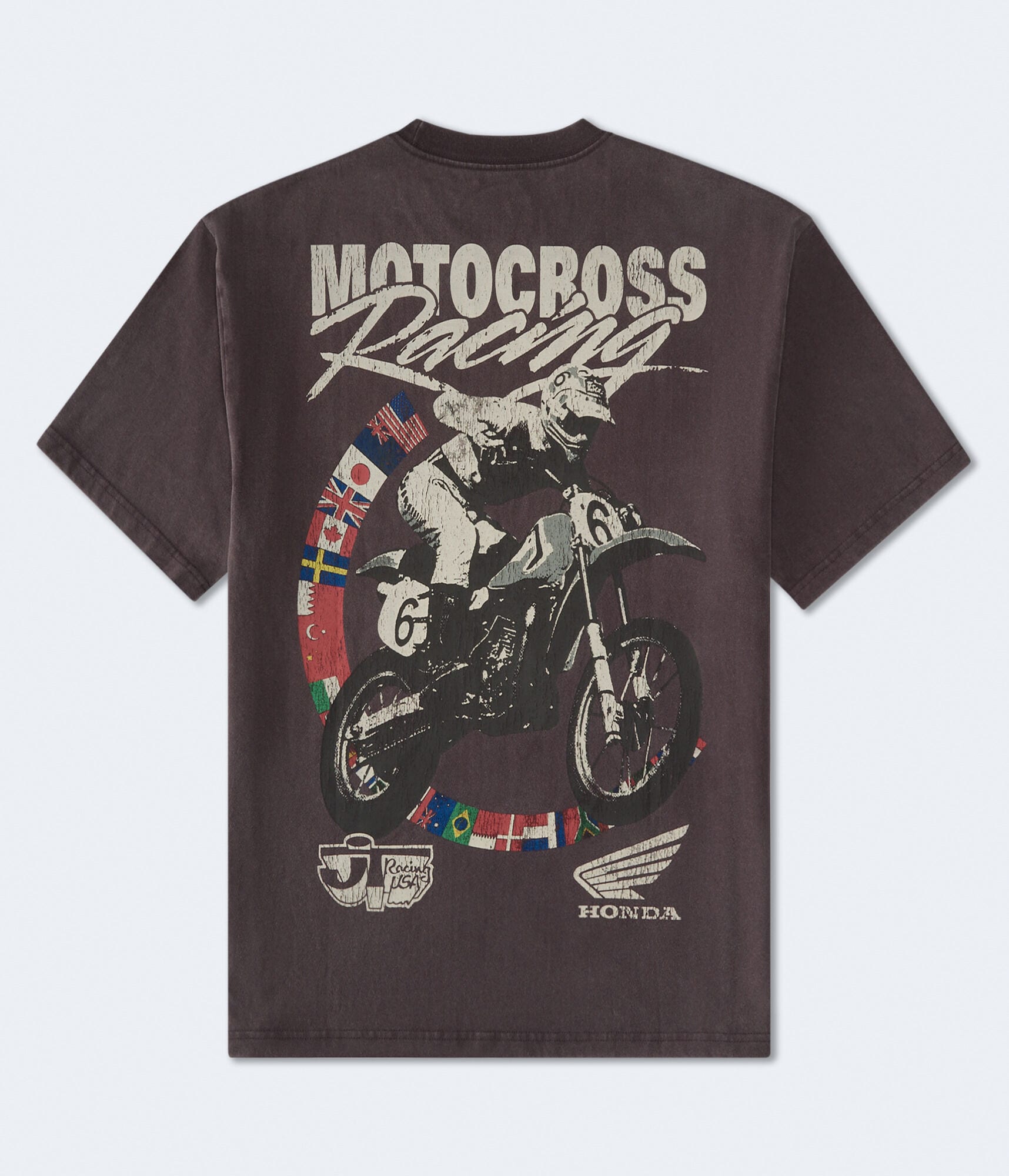 Honda Motocross Racing Relaxed Graphic Tee