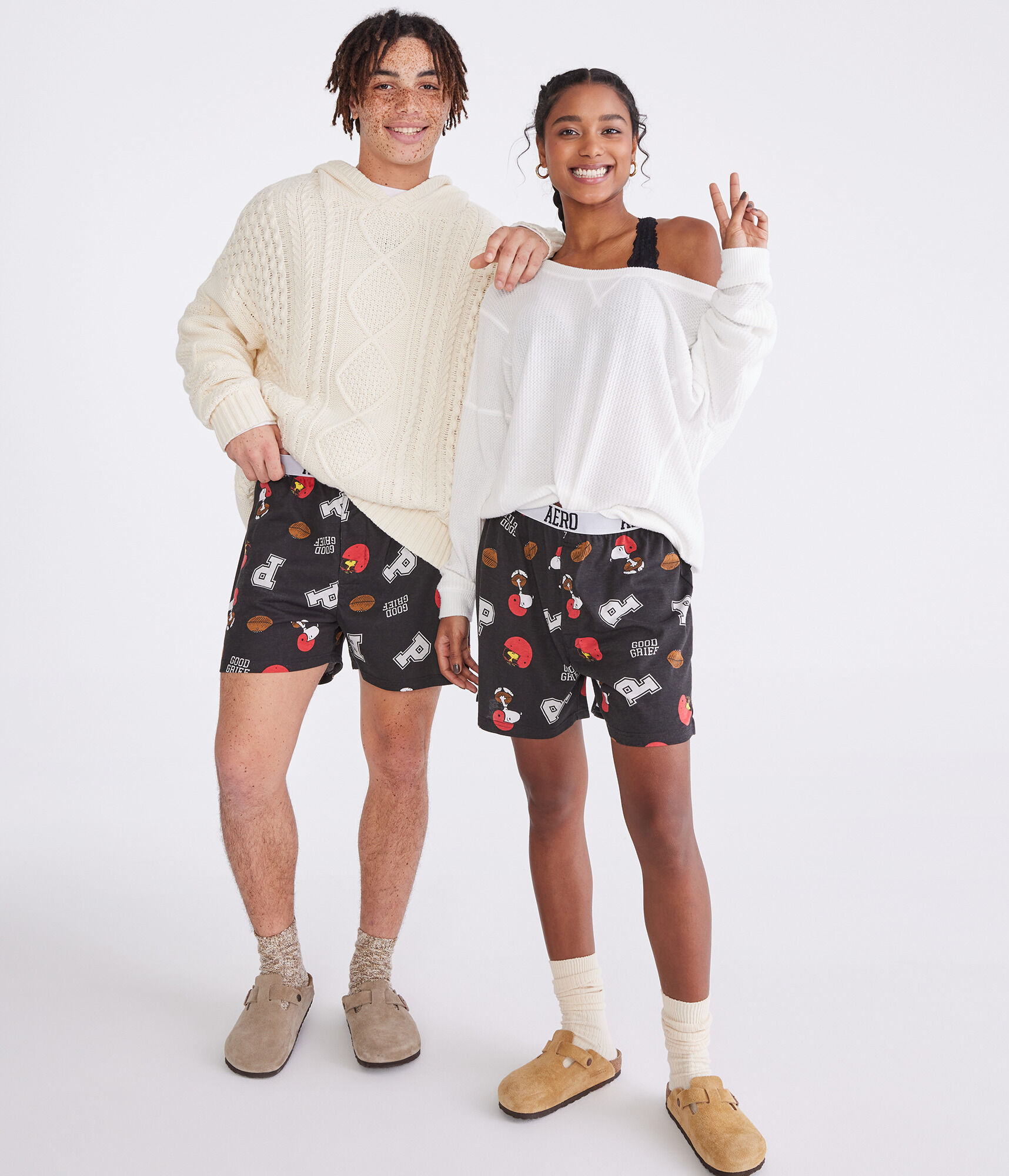 Peanuts® | Aéropostale Good Grief Knit Boxers