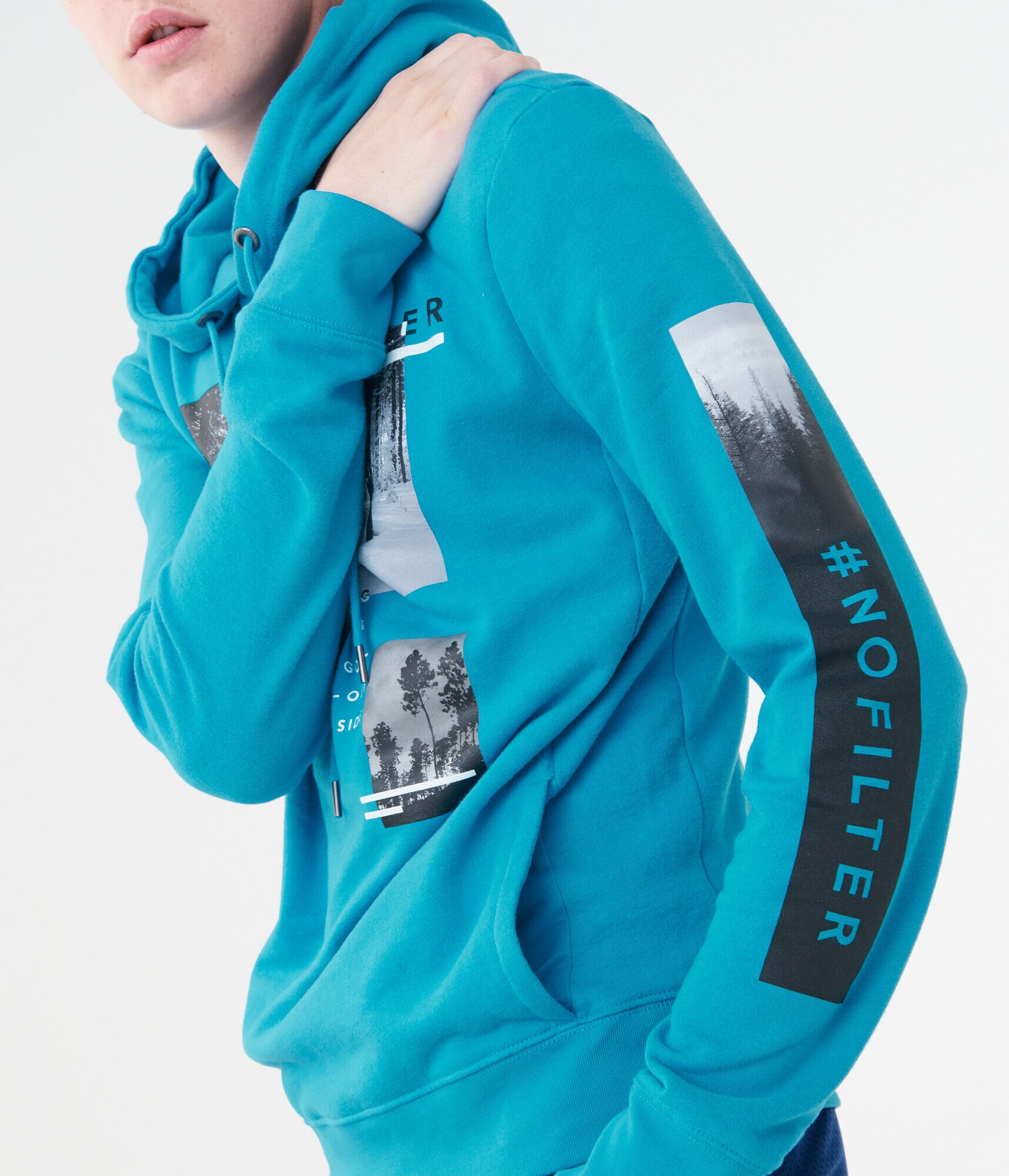 Discover #Nofilter Pullover Hoodie