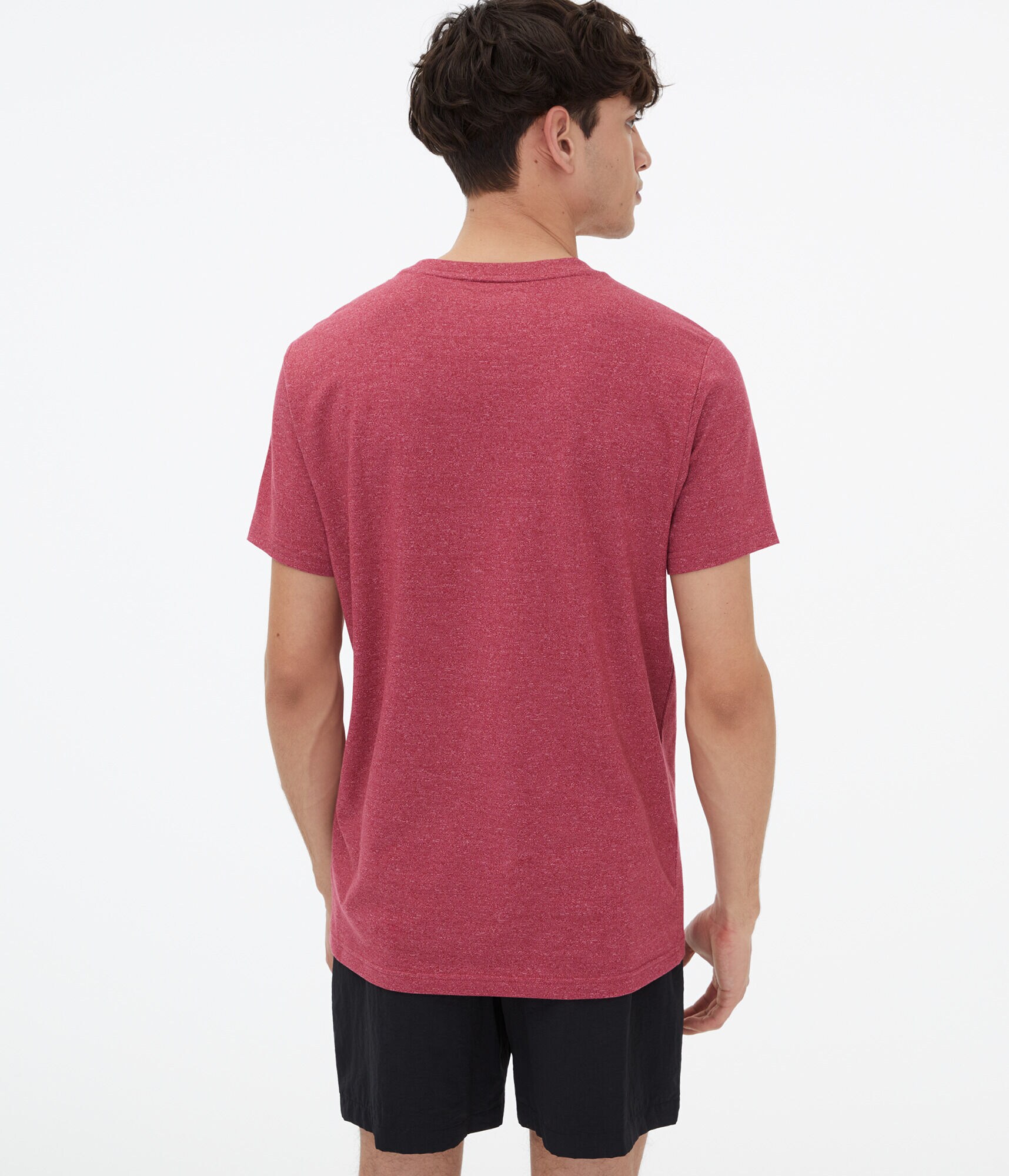 Space-Dye Stretch Crew Tee