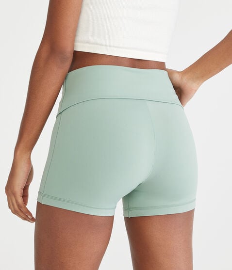 Air Soft Fold-Over Booty Shorts Air Soft Fold-Over Booty Shorts