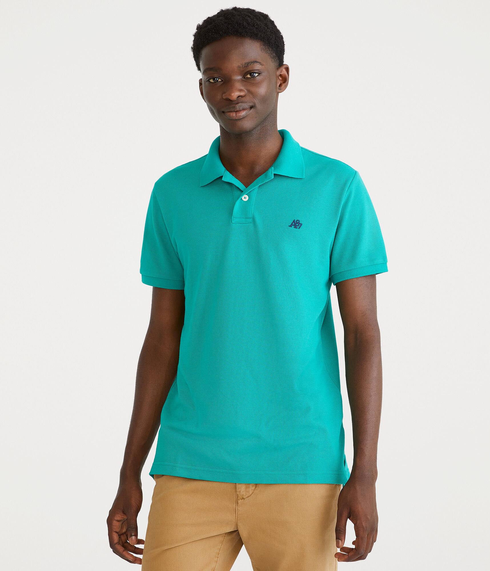 Eco A87 Logo Piqué Polo