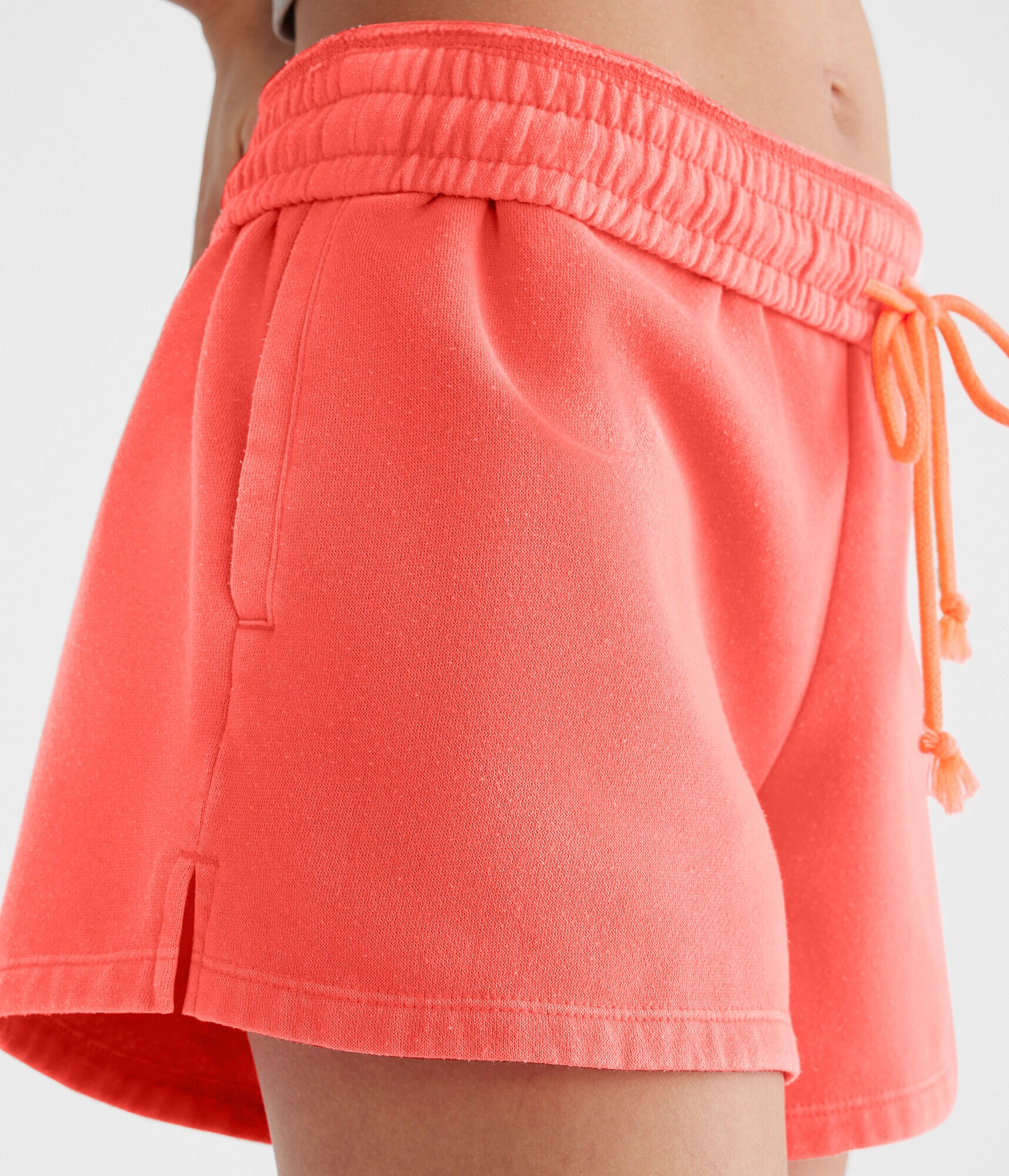 Fleece Slouchy Shorts
