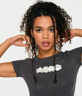 Aero Box Logo Foil Appliqué Graphic Tee