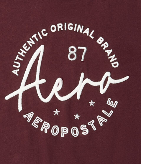 Aero Script Circle Graphic Tee Aero Script Circle Graphic Tee