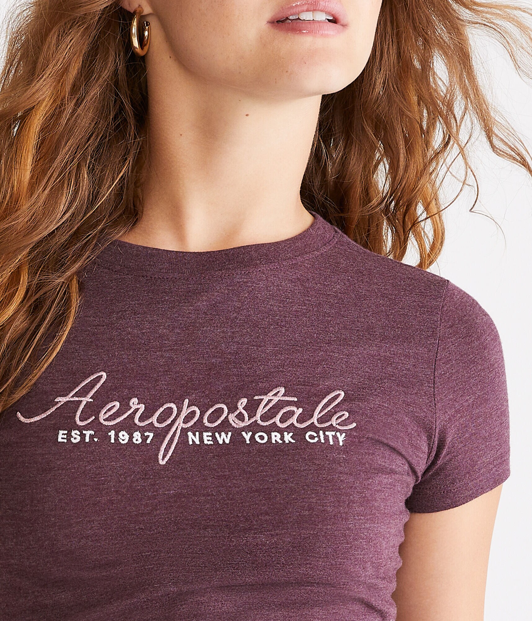 Aeropostale New York City Script Graphic Tee