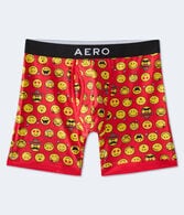 Smiley Faces 6" Knit Boxer Briefs