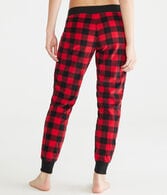 Buffalo Plaid Polyfleece Sleep Joggers