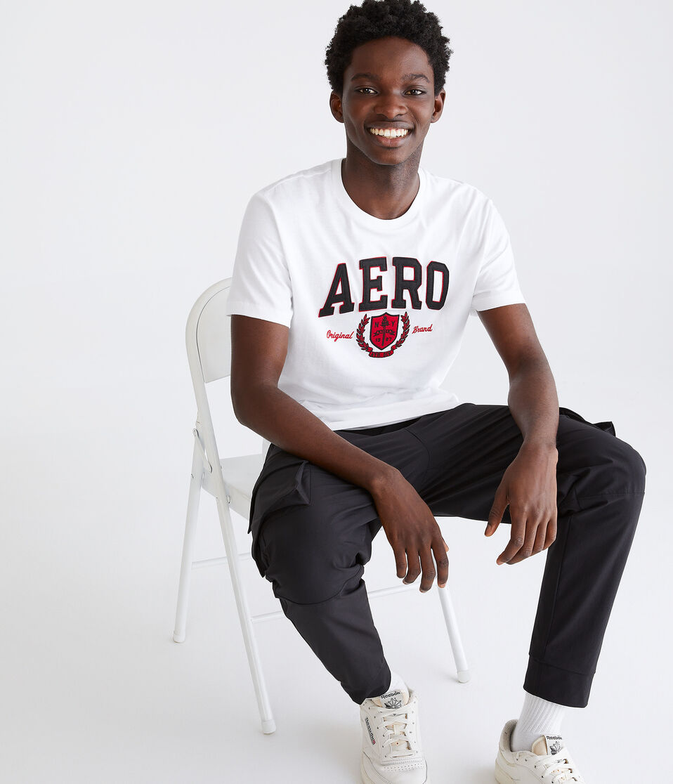 Aero Athletic Crest Appliqué Graphic Tee