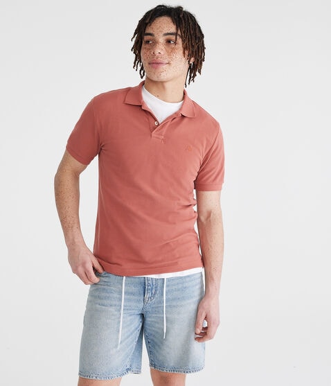 Tonal A87 Logo Piqué Polo Tonal A87 Logo Piqué Polo