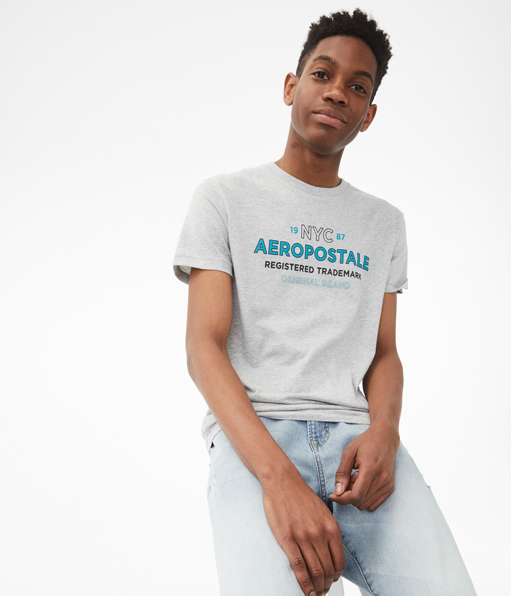 NYC Aeropostale Logo Graphic Tee