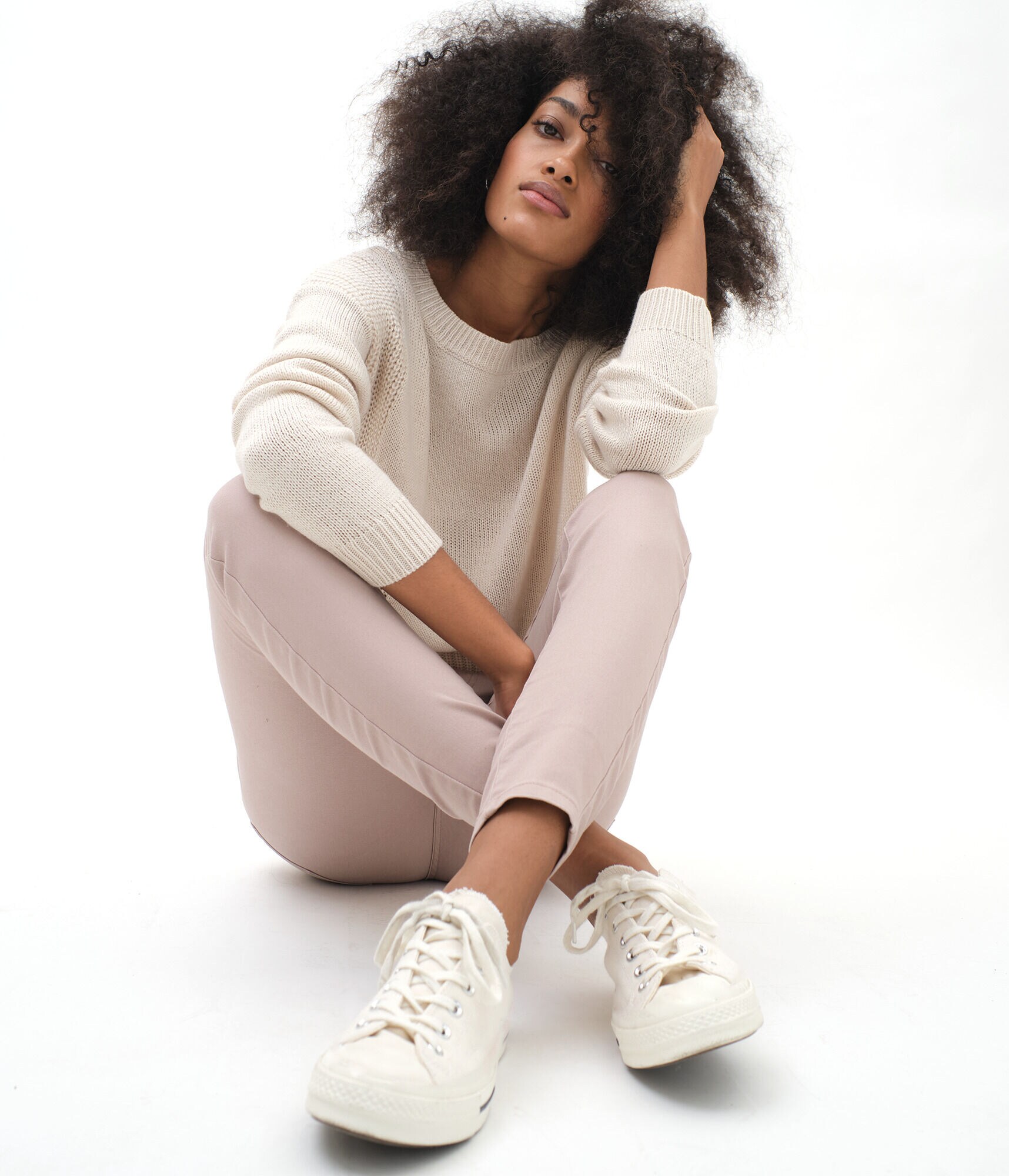 High-Rise Color Wash Jegging