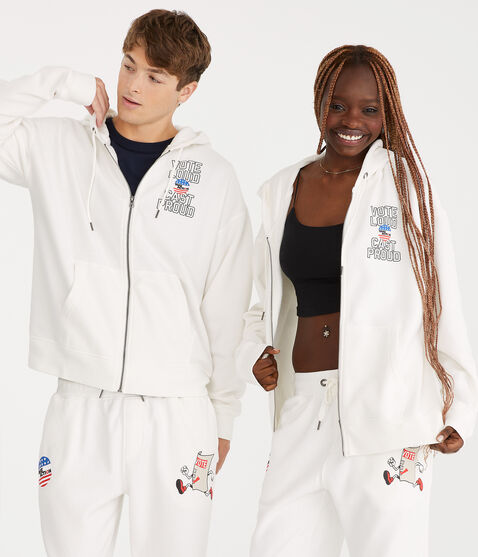 GLOBAL CITIZEN® Vote Loud Full-Zip Hoodie