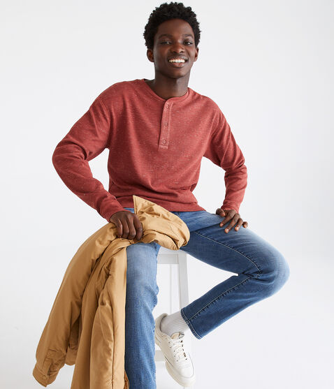 Long Sleeve Thermal Henley Long Sleeve Thermal Henley