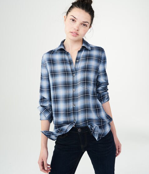 Plaid Woven Shirt Plaid Woven Shirt