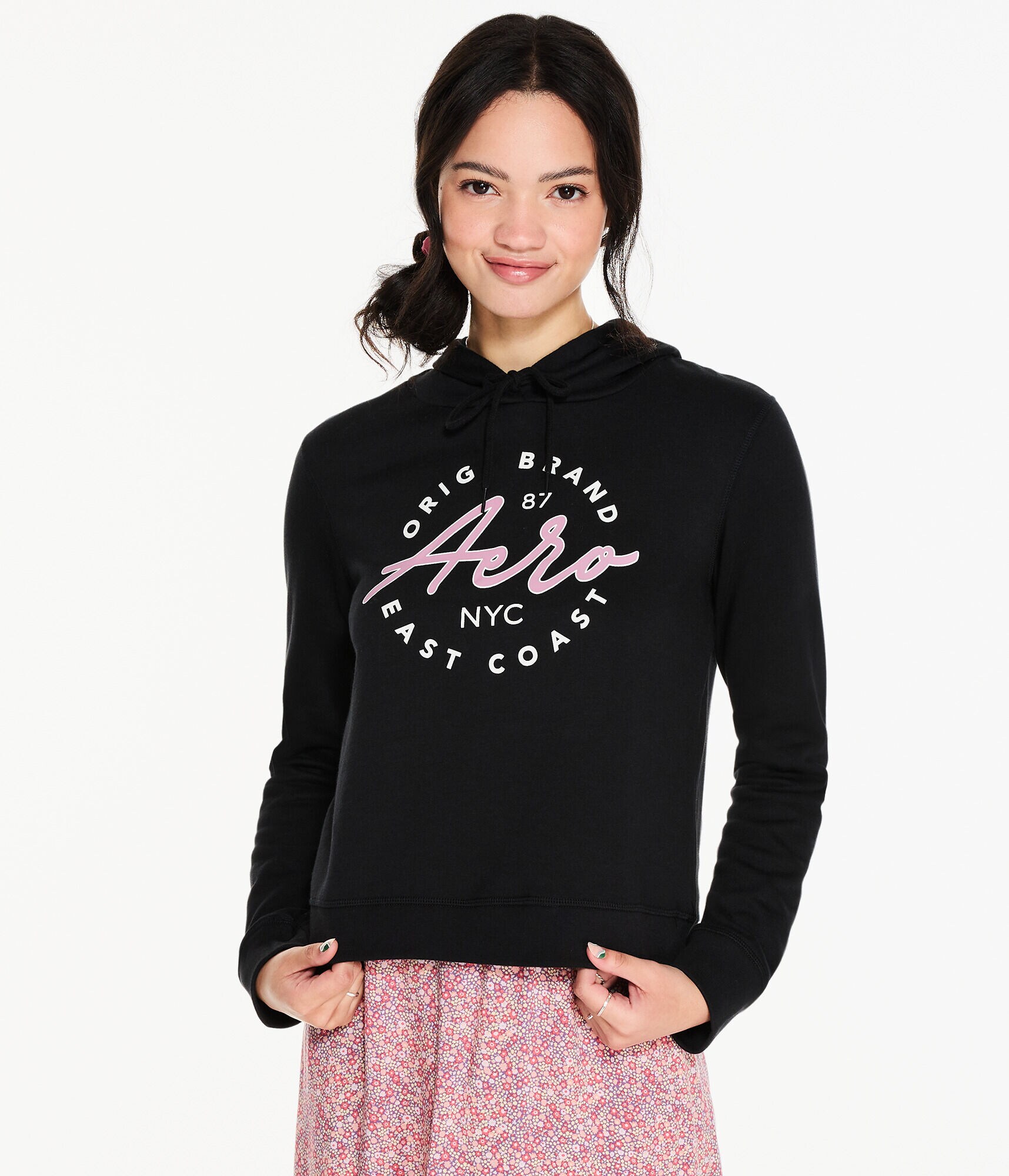 Aero Script Logo Pullover Hoodie