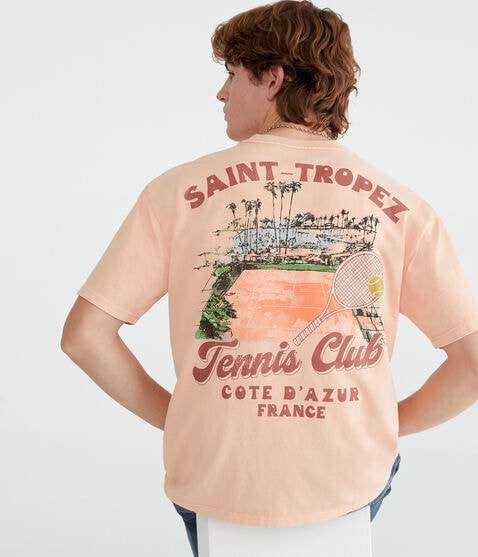 Saint-Tropez Tennis Club Graphic Tee Saint-Tropez Tennis Club Graphic Tee