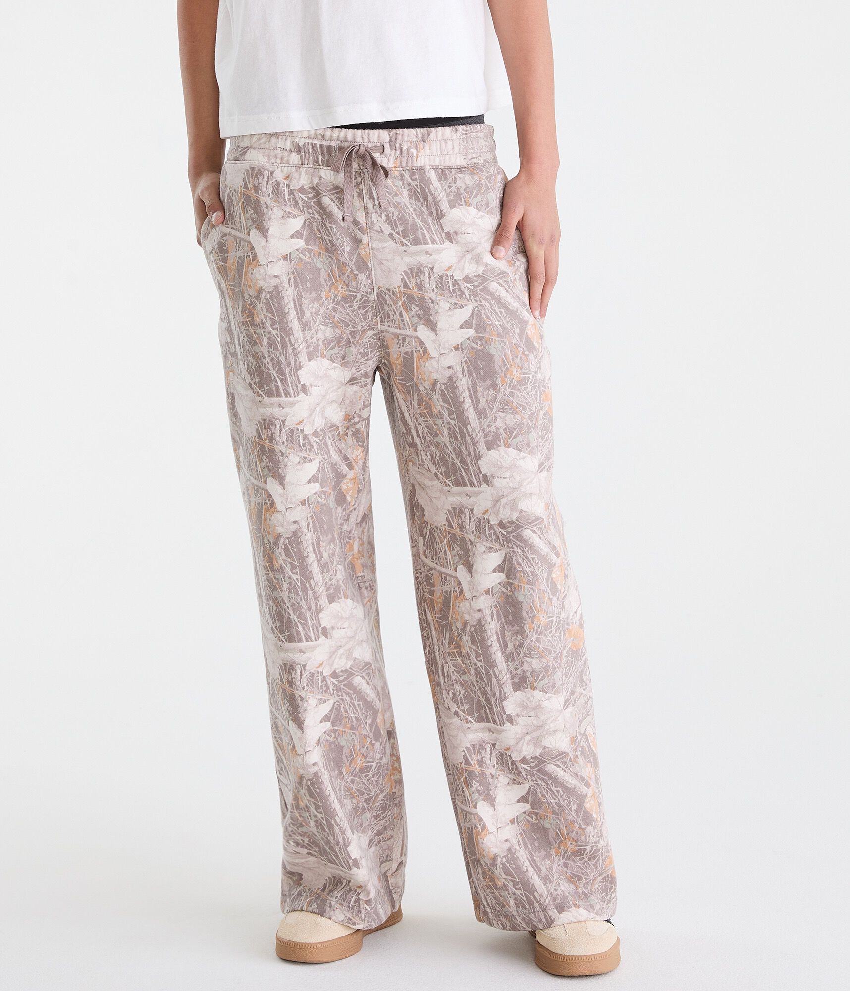 Cloud Soft Forest Camo Super Baggy Sweatpants