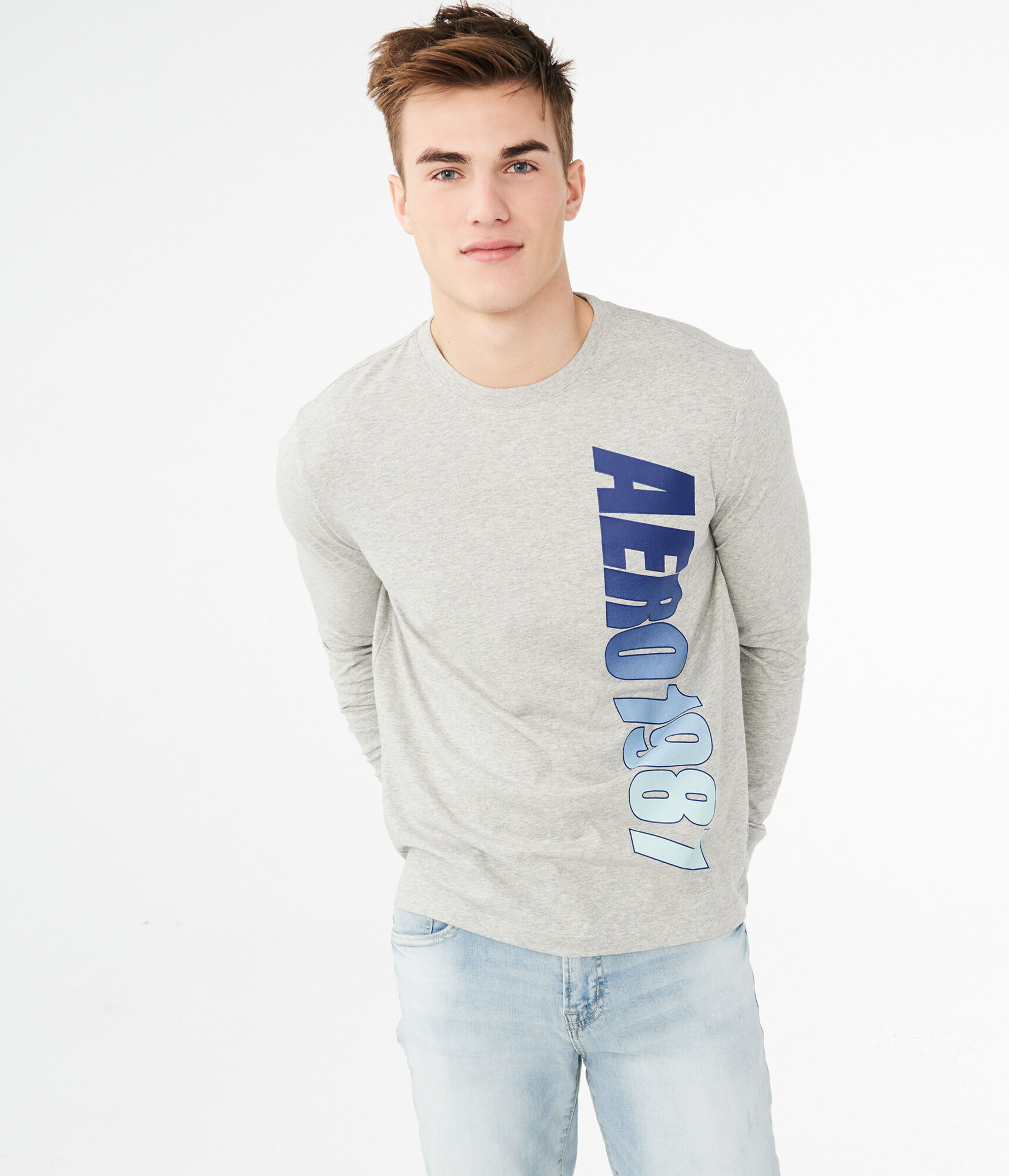 Long Sleeve Gradient Aero 87 Graphic Tee