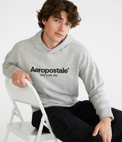 Aeropostale Logo Heritage Pullover Hoodie