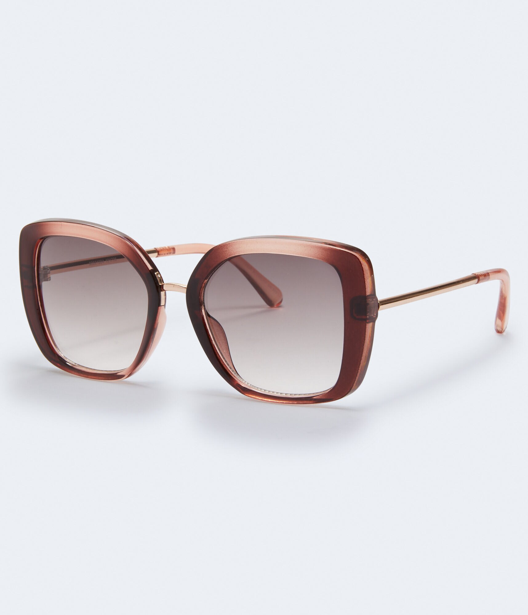 Large Ombr&eacute; Butterfly Sunglasses