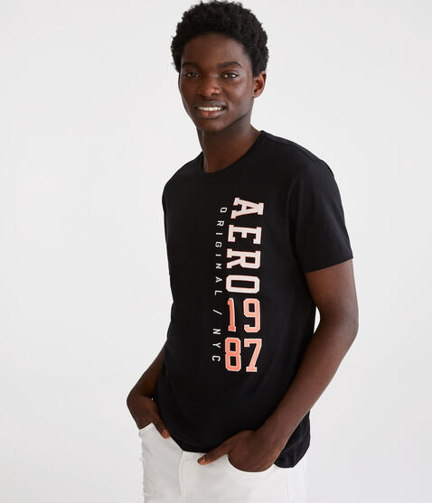 Aero Original NYC Appliqué Graphic Tee