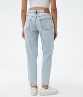 High-Rise Stretch Mom Jean