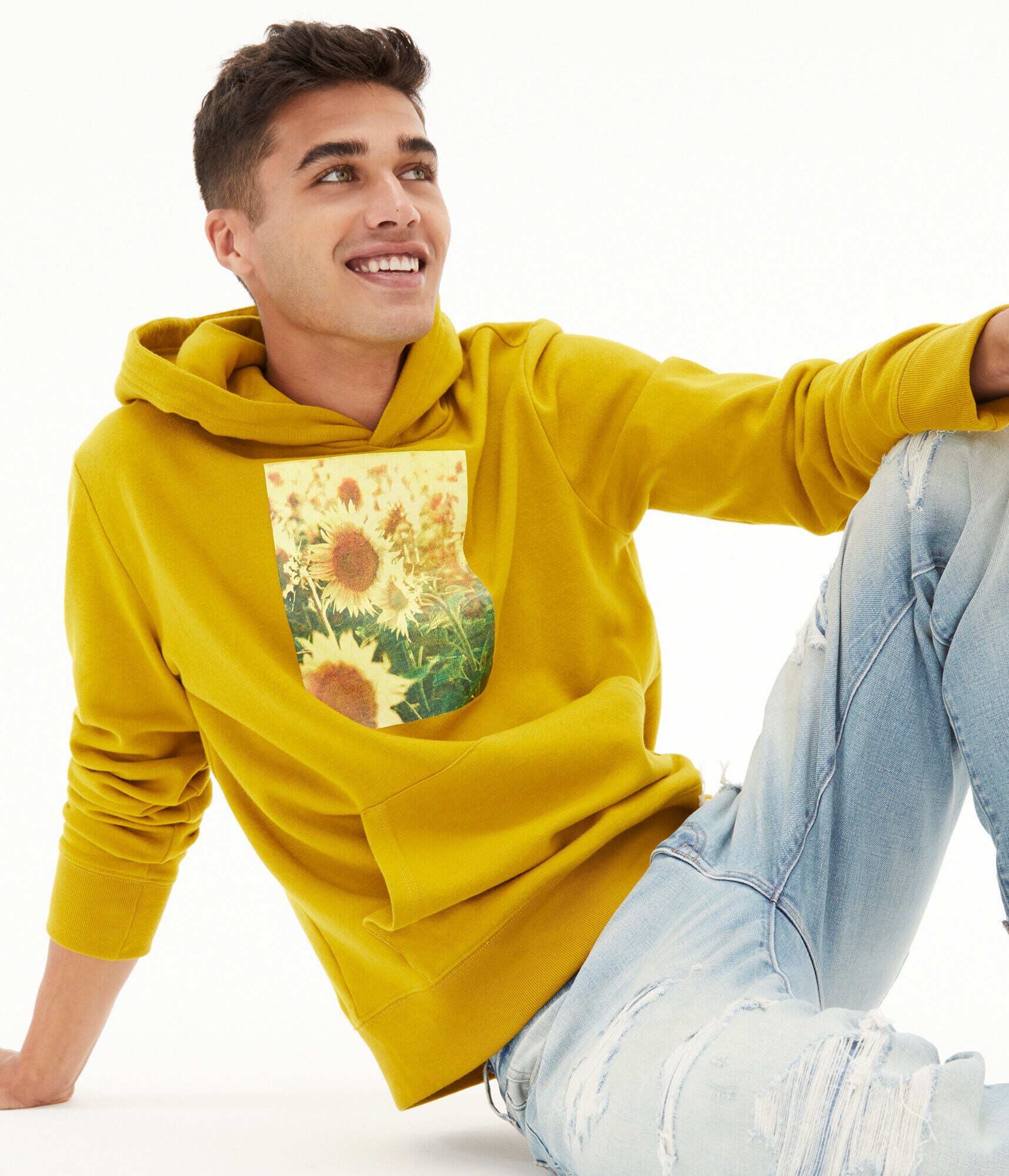 Sunflower Field Pullover Hoodie***