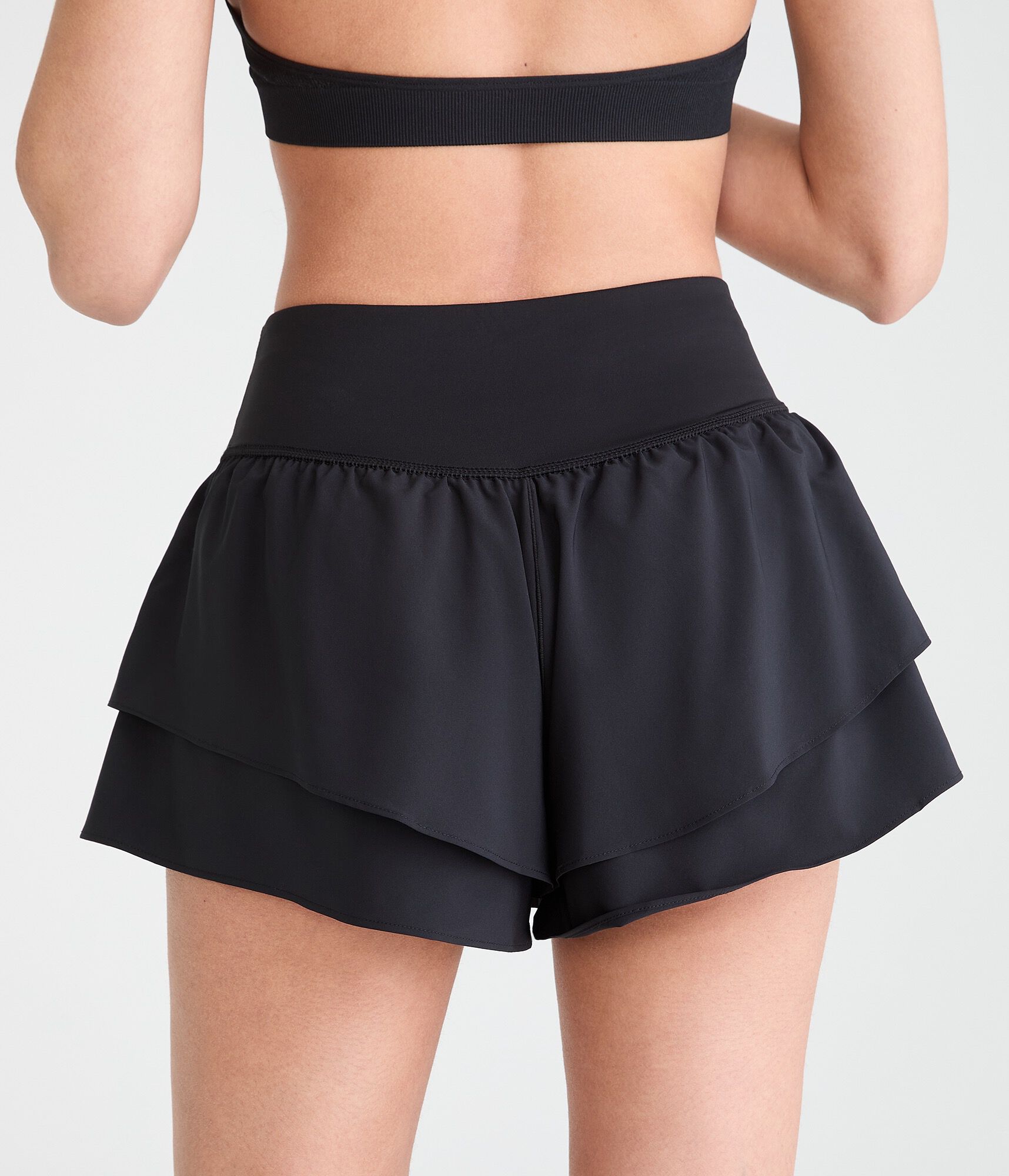 Buttery Soft High-Rise Flutter Shorts