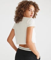 MTV Vintage Cropped Graphic Tee