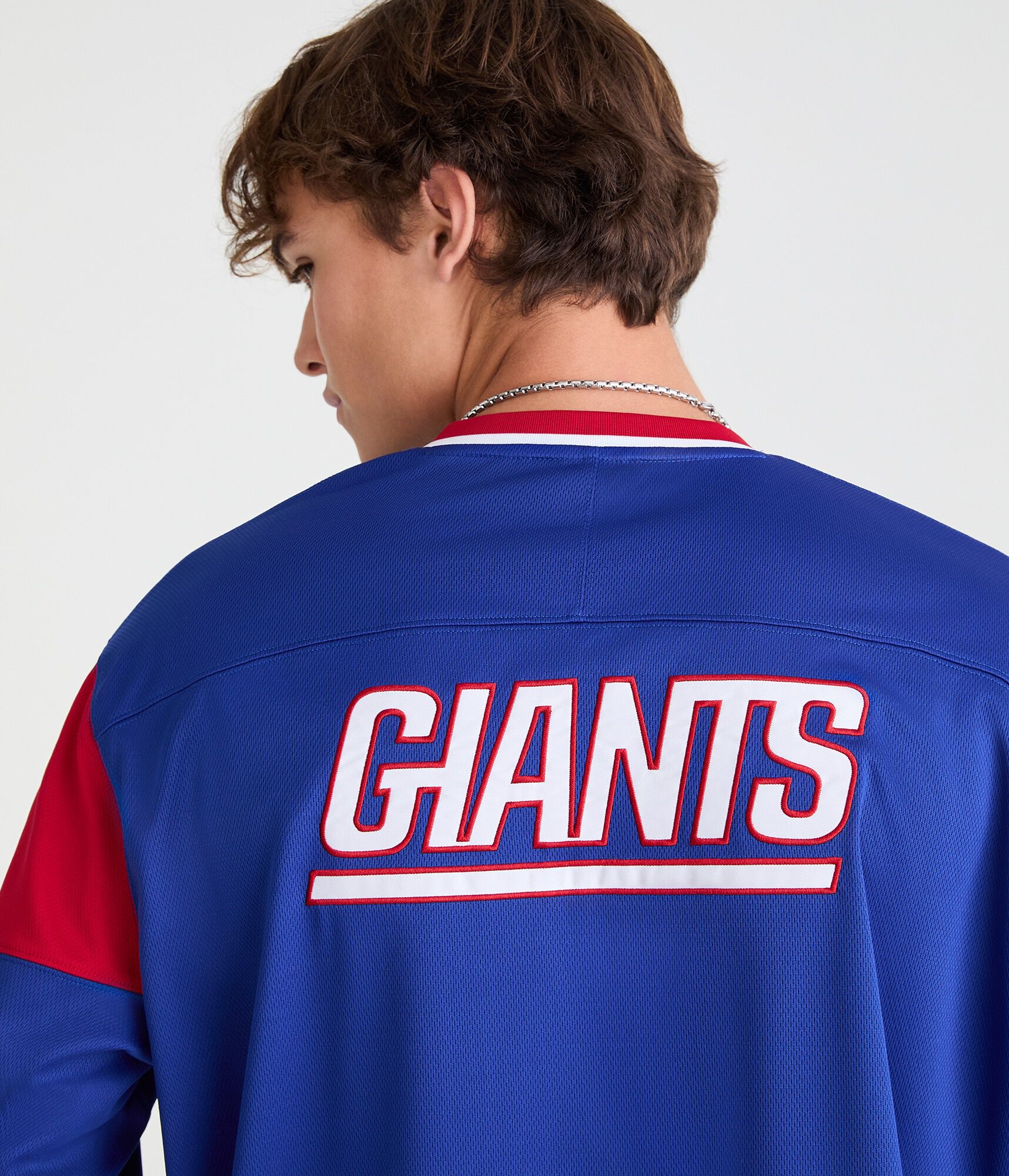 Long Sleeve New York Giants V-Neck Top