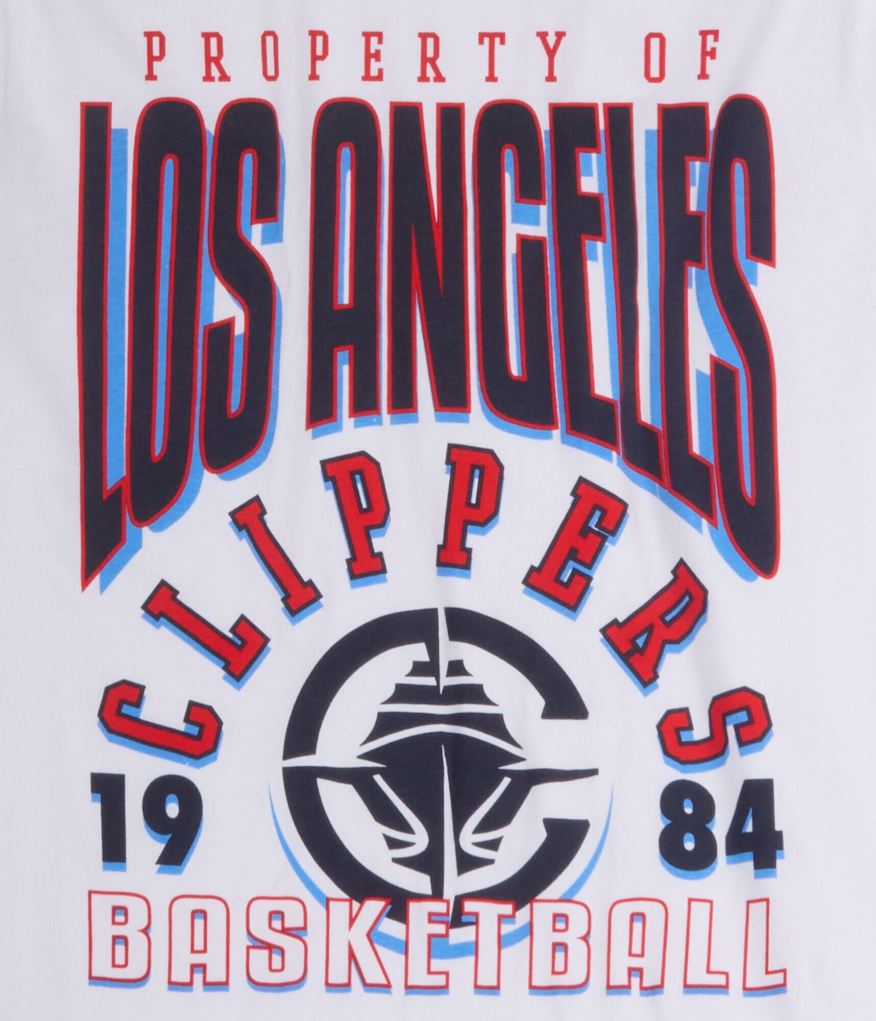 Property Of Los Angeles Clippers Relaxed Graphic Tee