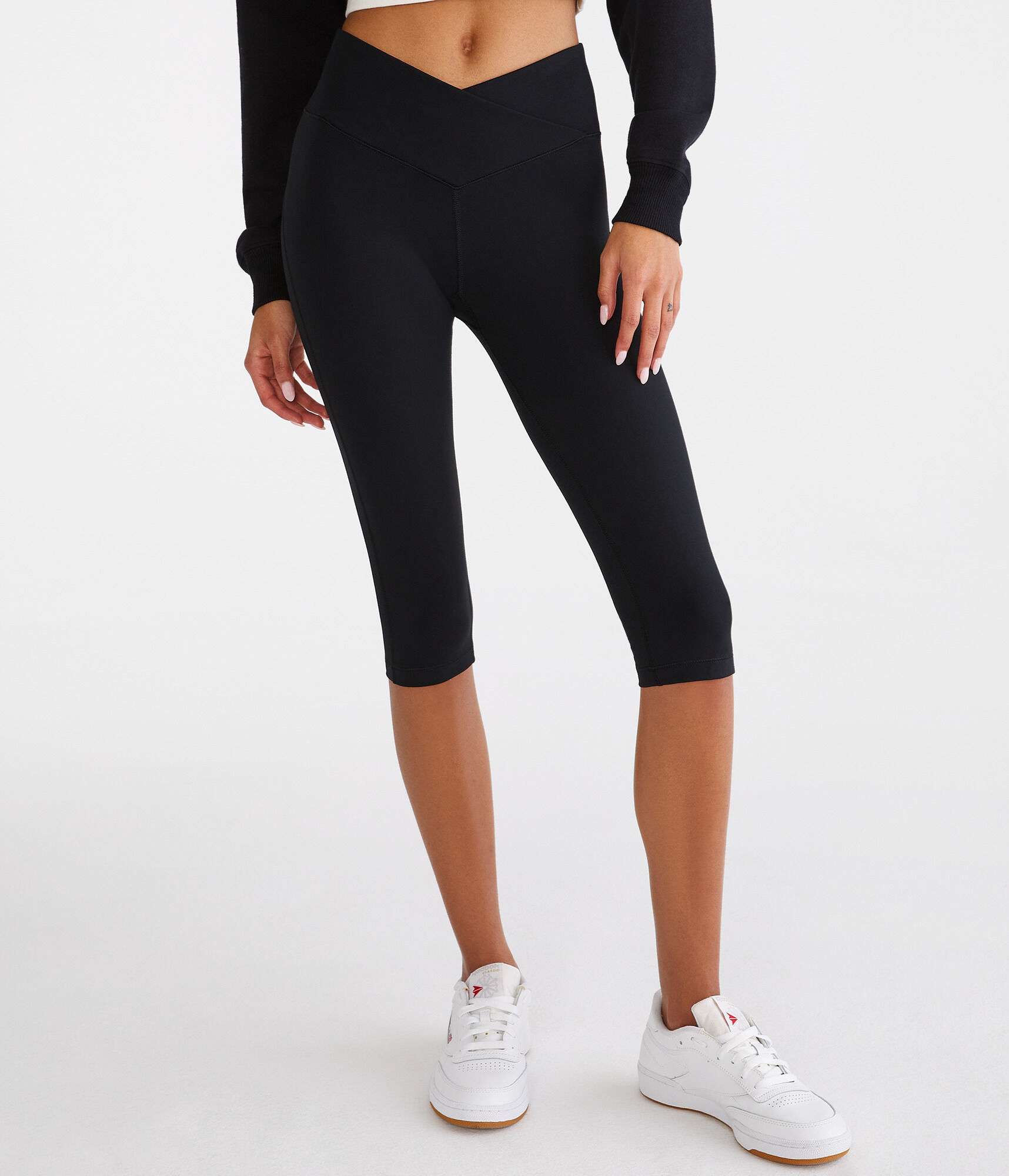 Air Softspun High-Rise Crossover Cropped Leggings