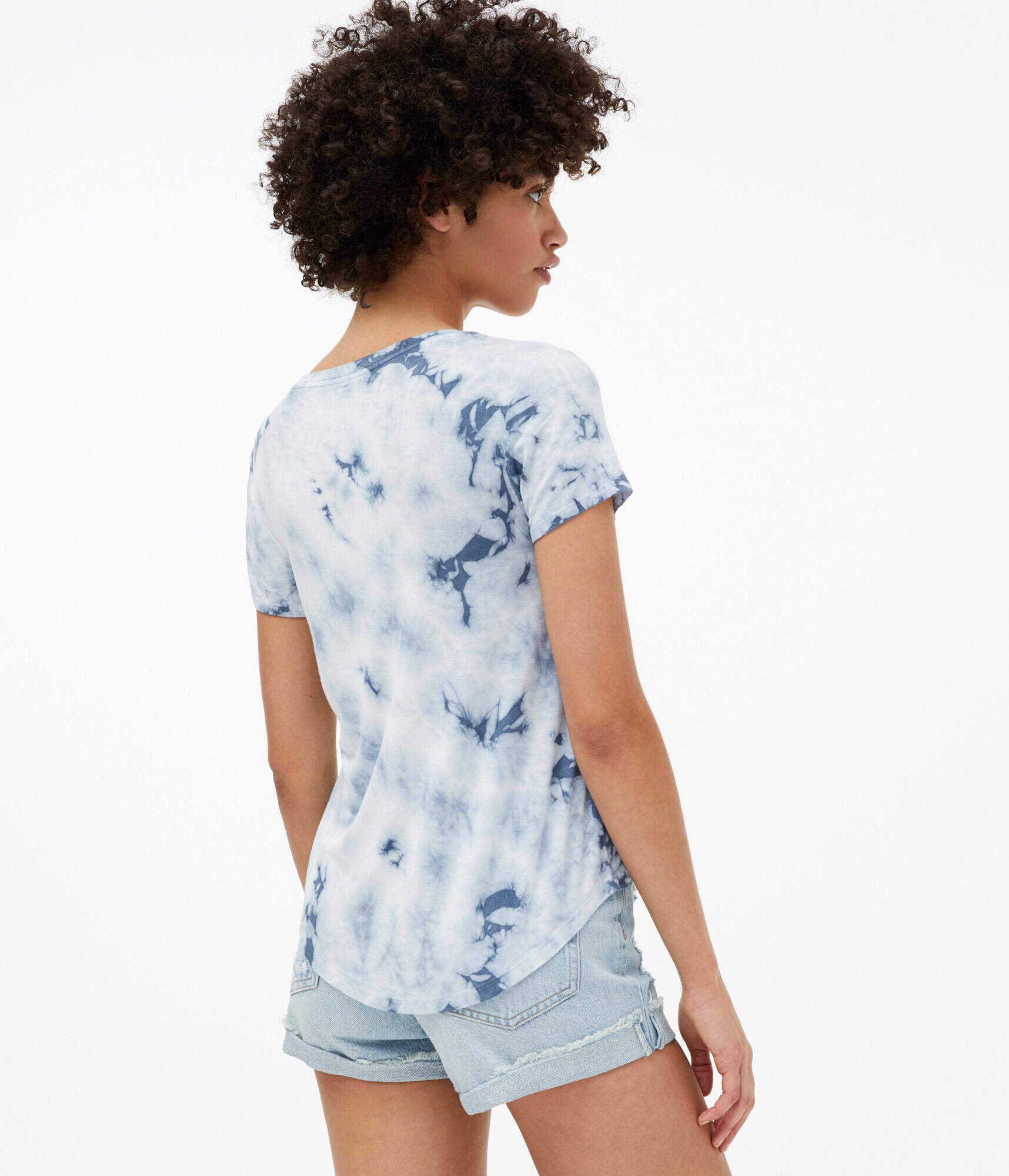 Seriously Soft Tie-Dye V-Neck Tee