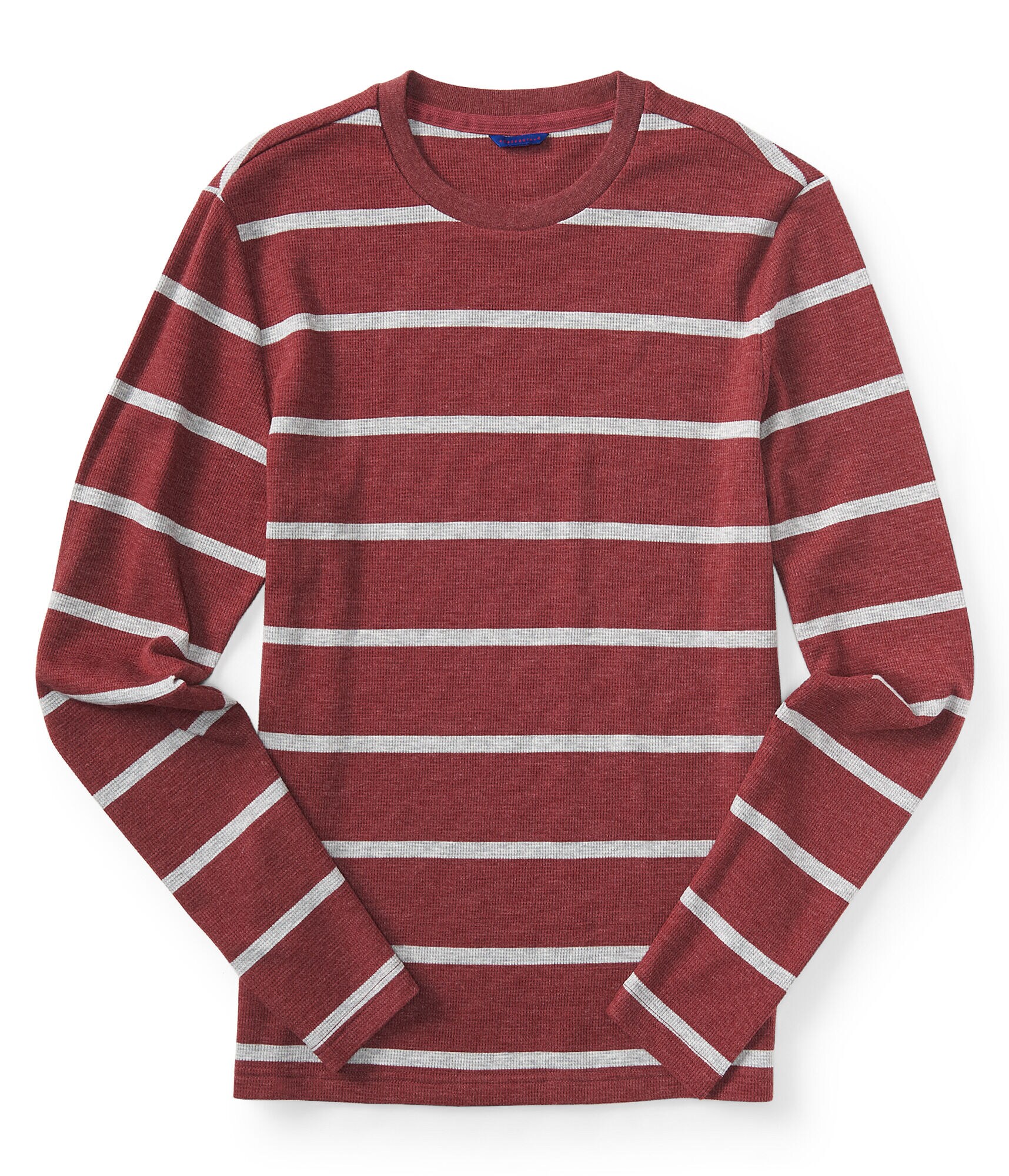 Final Sale- Long Sleeve Striped Thermal Tee