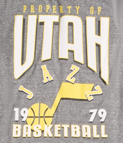 Property Of Utah Jazz Relaxed Graphic Tee Property Of Utah Jazz Relaxed Graphic Tee