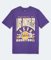 Property Of Los Angeles Lakers Relaxed Graphic Tee