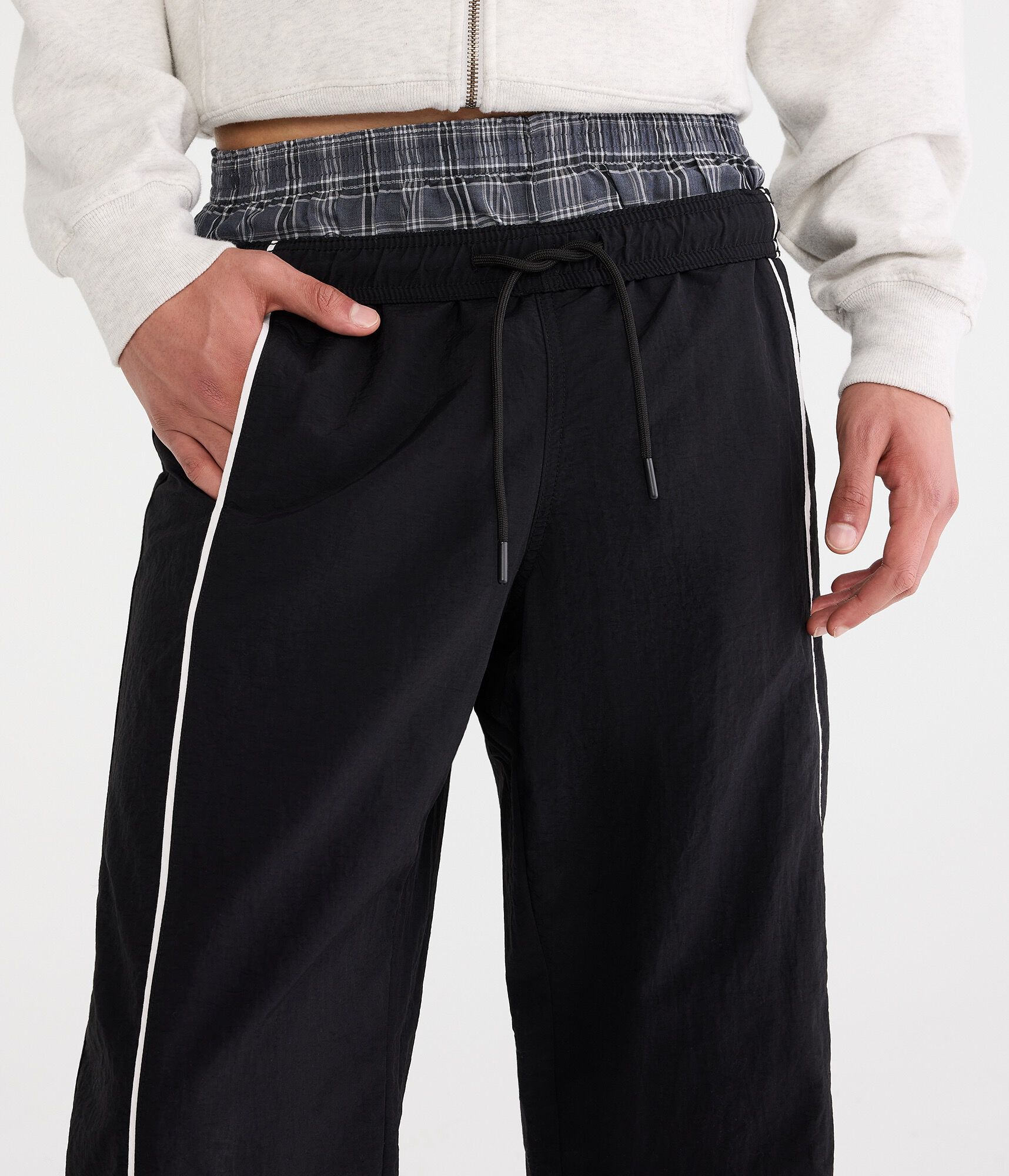 Nylon Track Pants